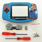 Super Mario Full Housing Shell Case Cover For Game Boy Advance Gba -9 Colors