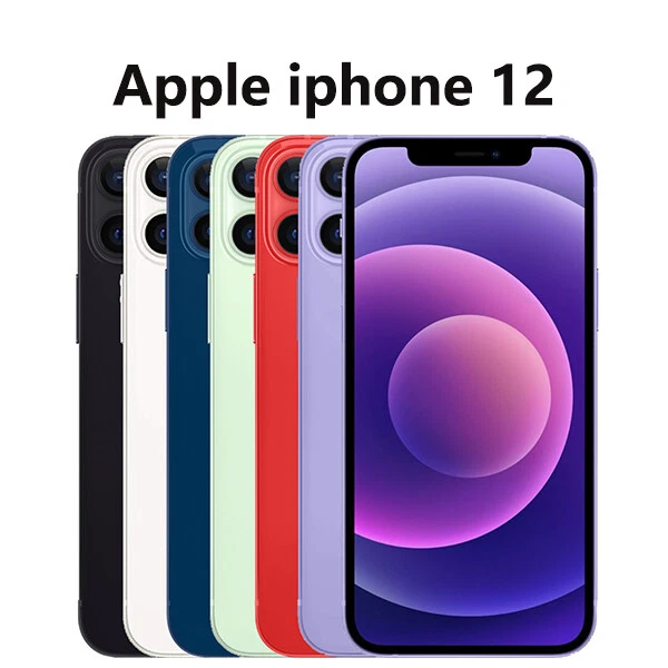 Nuovo Apple iPhone 12 64GB/128GB/256GB Senza Contratto iOS Smartphone 6,1" - Immagine 1 di 4