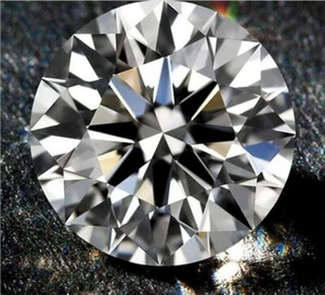 Natural0.44Ct  Growth Loose Diamond Round 4.8mm White vvs Clarity g Color - Picture 1 of 4
