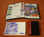 Jeu Sega Master System  SONIC  THE HEDGEHOG CHAOS COMPLET