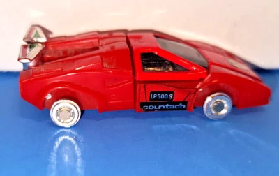 Vintage 1984 BANDA Gobots GO BOTS SPOILER 20 RED LAMBORGHINI COUNTACH - Image 1 of 4