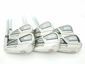 TaylorMade M5 Iron Set 5-9+Pw MCI 100 Flex-X Graphite Shaft 6pcs Golf Clubs Used - Picture 1 of 4