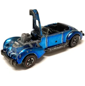 Hot Wheels Redline Classic Cord 1970 Blue Made in United States - Picture 1 of 8