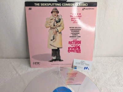 THE RETURN OF THE PINK PANTHER (1975) Peter Sellers LaserDisc, Digital Sound -NM — 第 1/4 张图片