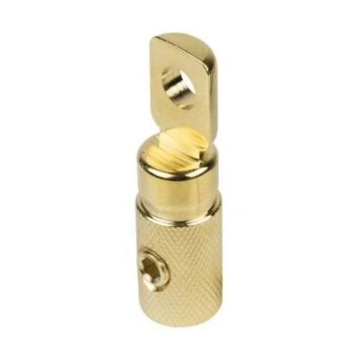 Raptor MID Series 4 AWG Heavy-Duty Ring Terminal R44RTG, 24K Hard Gold Plated - Image 1 of 3