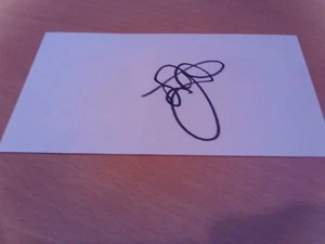 signed card of ex c.palace southampton grimsby town footballer danny butterfield - Picture 1 of 1