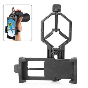 Universal Mobile Phone Adapter Mount Fr Microscope Telescope Binocular Monocular - Picture 1 of 11