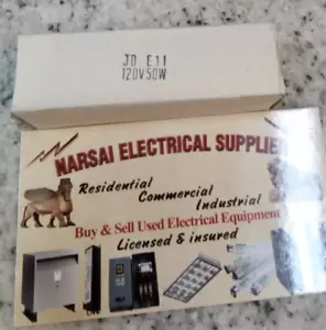 JD E11 BULB 120V /50W (L6 LOBBY - Picture 1 of 4