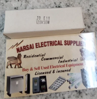 JD  E11 BULB  120V /50W  (L6 LOBBY - Image 1 of 4