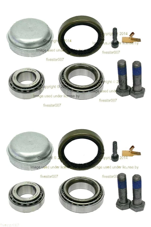 2 kits de cojinetes de rueda delantera izquierda+derecha SCHAEFFLER FAG para Mercedes SL500 SL320 Foto 1 de 4