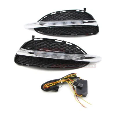 Faro antiniebla LED para Mercedes-Benz Clase E W212 E180 E200 2014-16 DRL luz diurna Foto 1 de 4