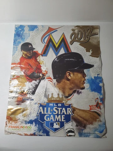 27 Giancarlo Stanton Miami Marlins Photo Poster All Star Game 2012 MLB Baseball Cover