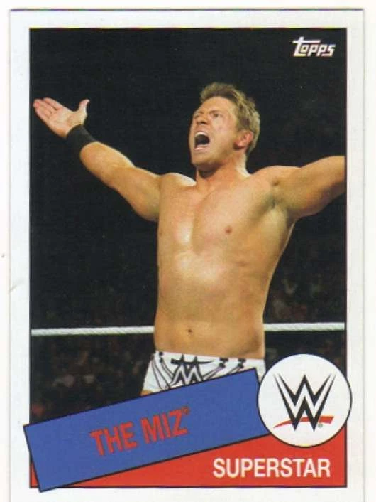 2015 Topps WWE Heritage Wrestling #80 The Miz  - Image 1 of 1