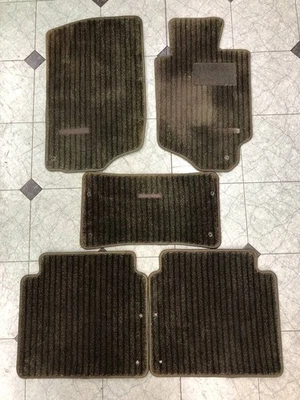 Juego completo de alfombrillas originales Toyota Mark II Chaser Cresta GX81 JZX81 OEM 1 auto Foto 1 de 4