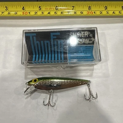 NEW - Vintage STORM THIN FIN SHINER MINNOW FISHING LURE - New With Box. - Image 1 of 4