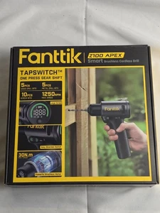 Taladro inalámbrico inteligente sin escobillas Fanttik Z100 Apex - Juego de brocas de 20 piezas - 1250 RPM - Imagen 1 de 2