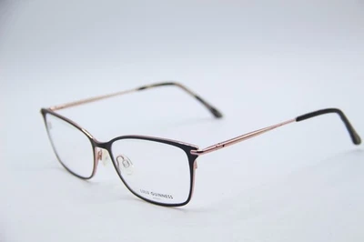 NUEVAS GAFAS LULU GUINNESS L215 NEGRAS HABANA DORADAS MARCOS AUTÉNTICOS 57-16 Foto 1 de 4