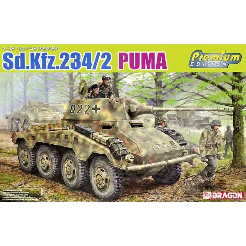 SD.KFZ.234/2 PUMA KIT 1:35 Dragon Kit Mezzi Militari Modellino Nuovo - Immagine 1 di 1