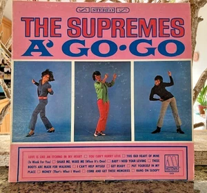 The Supremes A’ Go-Go Compact Vinyl Record Motown S649 Original 1966 VG Cond. - Picture 1 of 4