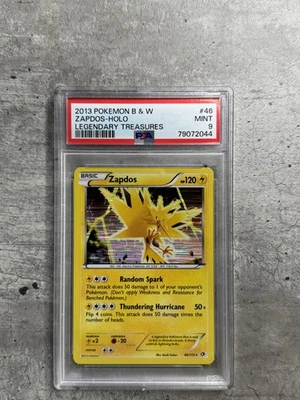 Pokemon Card Zapdos Holo Rare PSA 9 Mint, Legendary Treasures 46/113, 2013 - Image 1 of 4