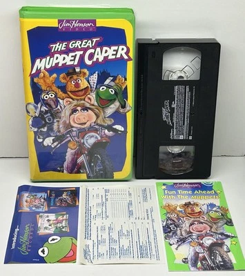 The Great Muppet Caper VHS 1993 Video Tape Green Clamshell Inserts Nearly New! - Image 1 of 4