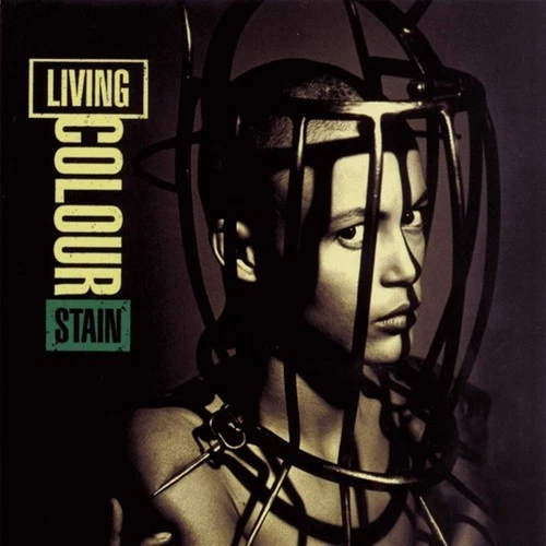 LIVING COLOUR : STAIN (CD) DISC + FRONT & BACK CVR ART - NO CASE - VG Foto 1 de 1