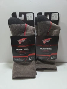 Redwing Merino Wool Socks 2 Pair Size Small Mens 3-6 Womens 4-6.5 FULL CUSHION  - Picture 1 of 6