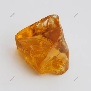 85.65 Ct CERTIFIED Natural Brazilian Orange Golden Topaz Loose Gemstone Rough - Picture 1 of 7
