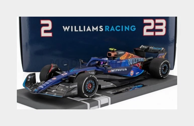 Minichamps 117232202 1/18 Williams Racing FW45 Logan Sargeant Las Vegas GP 2023