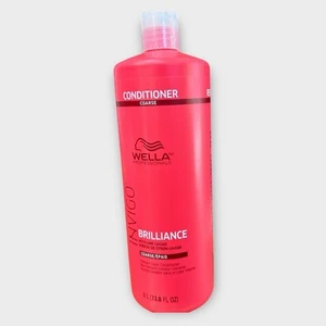 Wella Invigo Brilliance Color Protection Conditioner Coarse Hair 33.8 oz - Picture 1 of 2