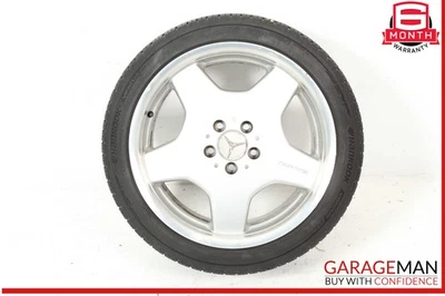 00-06 Mercedes W220 S500 CL500 AMG Monoblock Rear Wheel Tire Rim 9.5Jx18H2 OEM - Image 1 of 4