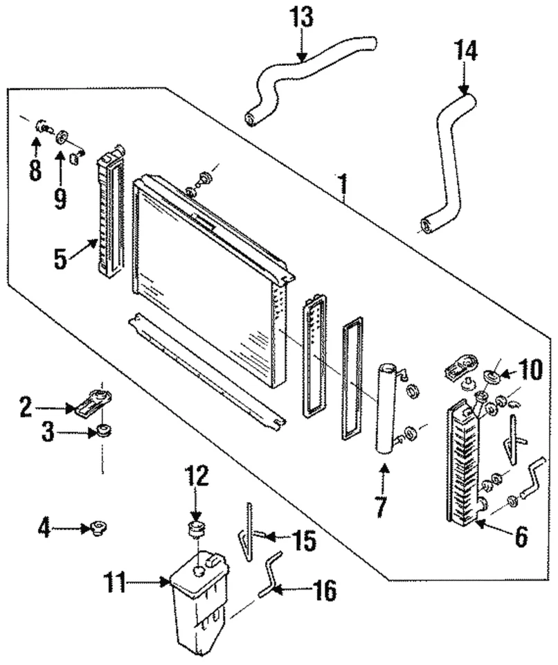 Depósito original Ford F3XY-8A080-A Foto 1 de 1