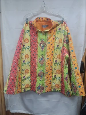 Koret Mandarin Quilted Jacket Womens Size 2XL - Image 1 of 4