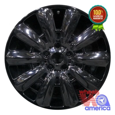 Wheel Rim Mini Cooper Countryman 18 2017-2024 36116856034 Factory Black OE 86396 - Image 1 of 4