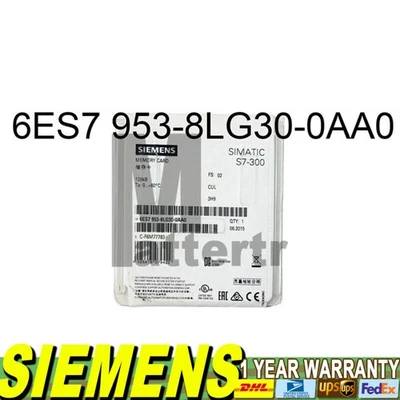 New Siemens 6ES7953-8LG30-0AA0  SIMATIC S7 Micro Memory Card 6ES7 953-8LG30-0AA0 - Image 1 of 4