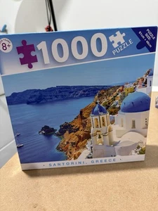 CROWN * SANTORINI , GREECE * 1000 PIECE JIGSAW PUZZLE ( NEW ) - Picture 1 of 2