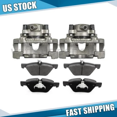 Front Brake Calipers Ceramic Brake Pads for 2004 2005 2006 Chrysler Crossfire - Image 1 of 4