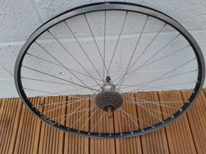 Llanta trasera 700c vintage Alesa 6017 7 velocidades necesita rodamientos - Imagen 1 de 10