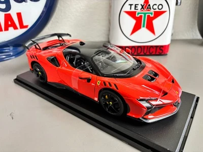 Maisto SF90 XX Stradale 法拉利 1: 18 比例特别版压铸模型 — 第 1/4 张图片