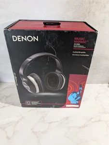 Denon AH-D600 Audiophile Headphones Excellent Cond Boxed Tested And Works Great  - Picture 1 of 15