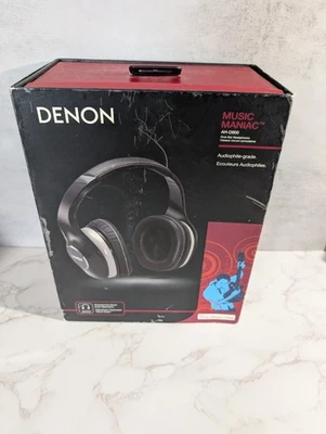 Denon AH-D600 Audiophile Headphones Excellent Cond Boxed Tested And Works Great  - Image 1 of 4
