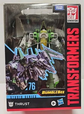 Boneco Transformers Bumblebee Studio Series 76 Voyager Class Thrust Hasbro NOVO - Imagem 1 de 4