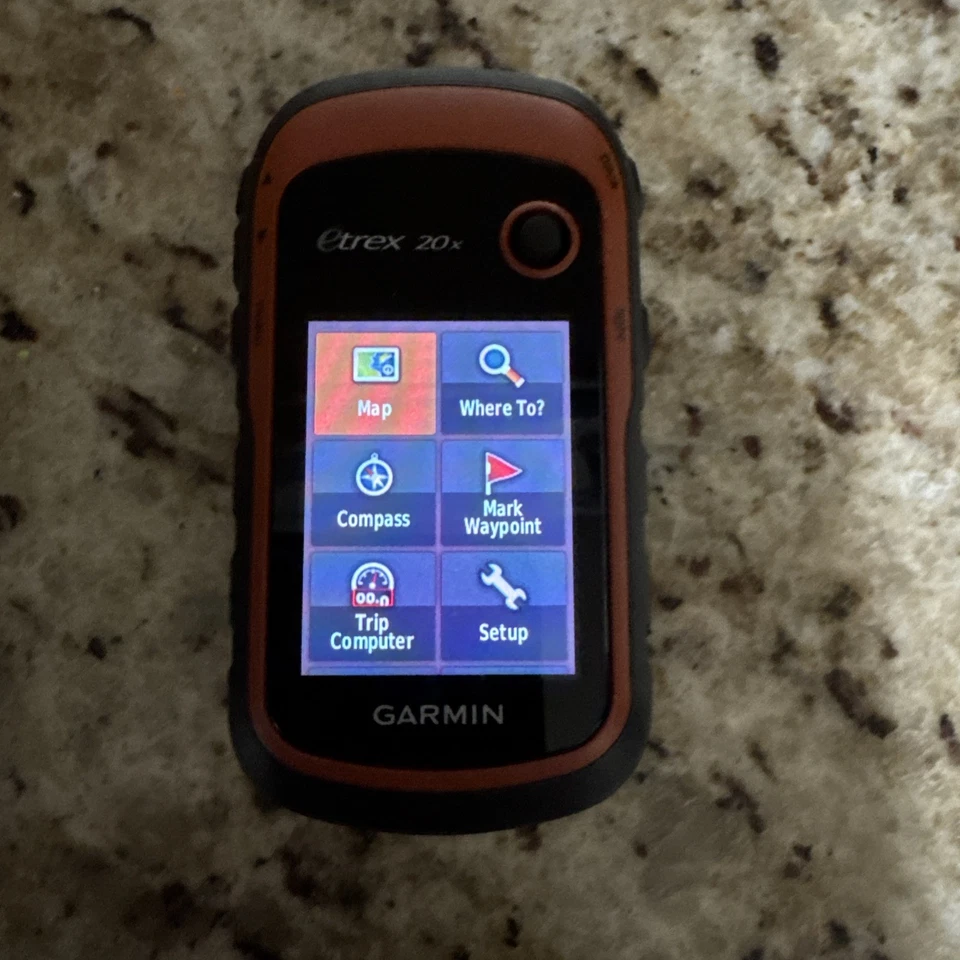 WORKING Garmin eTrex 20x Handheld GPS - NO ACCESSORIES * - Image 1 of 4