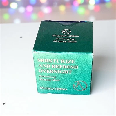 Mascarilla revitalizante para dormir MADECA DERMA 2,82 OZ 80 ml nueva en caja Foto 1 de 4