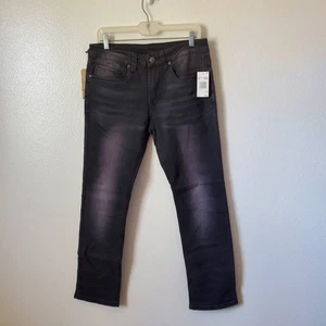 Buffalo David Bitton Jeans Mens 30x30 Slim Stretch We Are Denim Black New - Picture 1 of 15