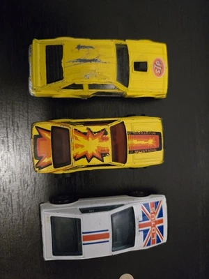 Vintage 70's Hot Wheels Royal Flash Lotus, Mustang, & Flat OUT 442. LOT OF 3 - Image 1 of 4