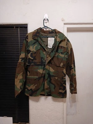 Abrigo Alpha Industries De Colección M65 Chaqueta Camuflaje Militar Campo Frío Para Hombres EE. UU. Talla XS Foto 1 de 4