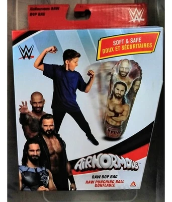 SACO DE BOXEO WWE AIRNORMOUS INFLABLE RAW BOP SACO Seth Rollins - NUEVO Foto 1 de 2