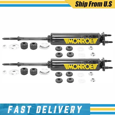 Juego de 2 amortiguadores delanteros completos para Ford Mustang Monroe 1971 1972 1973 Foto 1 de 2