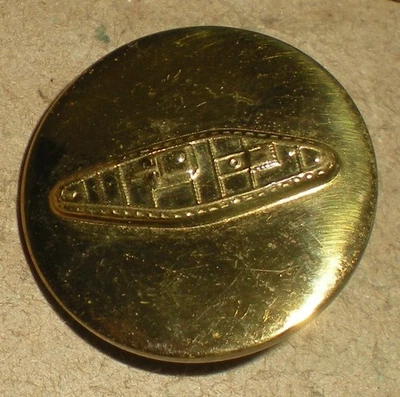 WW2 US Army Military Enlisted Armored Tank Forces Collar Insignia Pin - Image 1 of 4